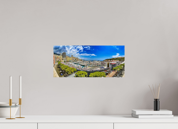 The Monaco Harbor on Raceday