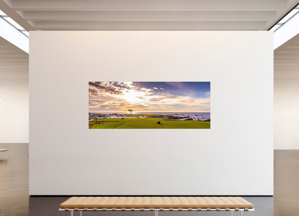 Ocean Green on the Peninsula - Wide-Angle Print