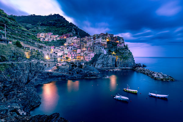 Manarola on the Mediterranean