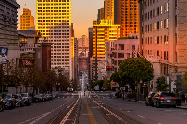 Sunset in San Francisco