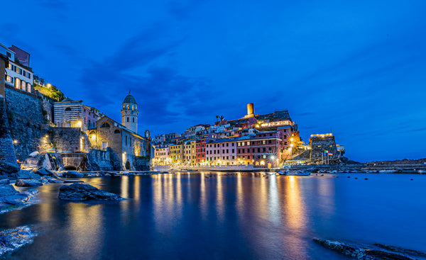 Blue Hour in Vernazza
