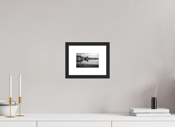 Serenity on the Water – Lake Tahoe in Black and White