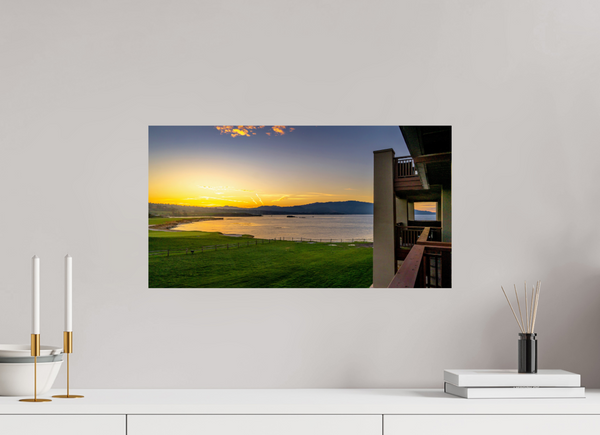 Sunrise at Pebble Beach Golf Links