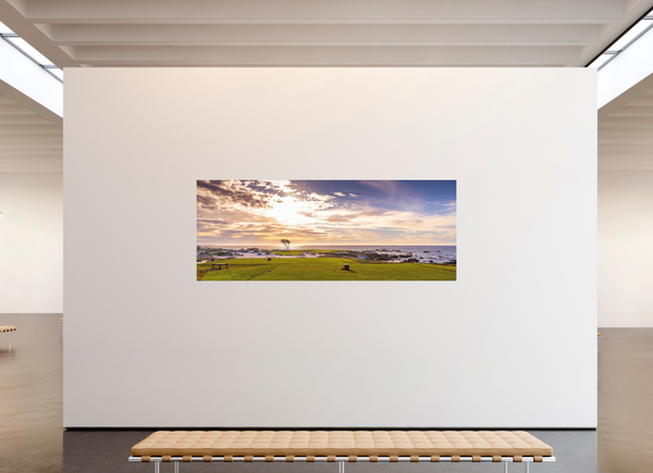 Ocean Green on the Peninsula - Wide-Angle Print