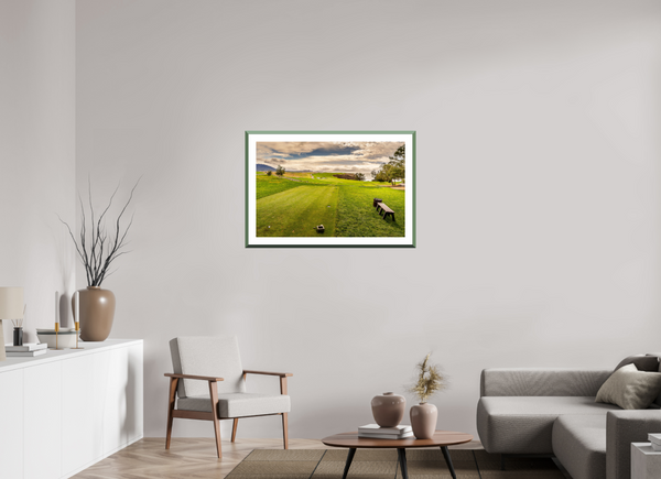 The Par-5 6th at Pebble Beach showcases the iconic golf hole in a stunning fine art print.