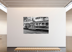 Market Street Trolley - Large Print