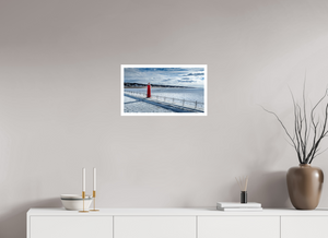 Grand Haven Lighthouse Surrounded by Winter