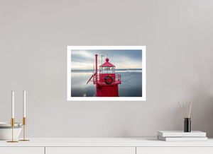 Winter Glow at Muskegon Lighthouse