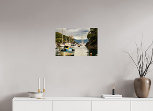 Old Boat in Portofino Harbor