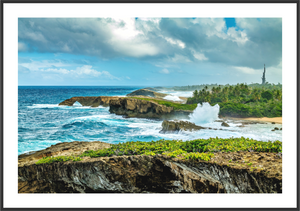 Waves Crashing on the Beach