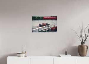 Ferrari in the Rain at Monaco