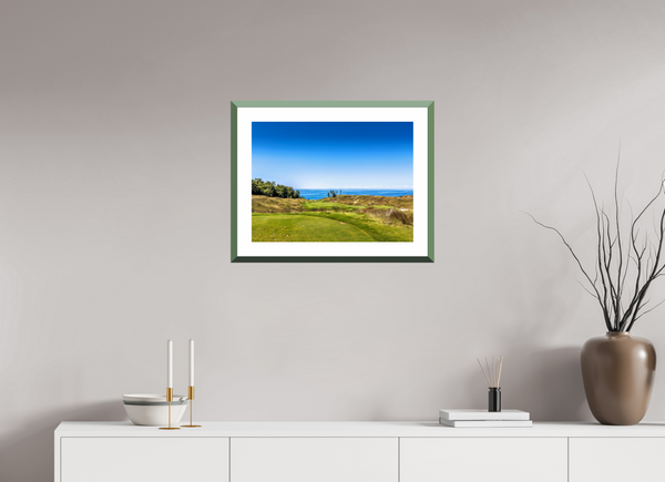 Stunning view of Arcadia Bluffs on the Shores of Lake Michigan, highlighting the beautiful Bluffs Course.