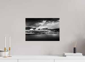 Beach in Black and White