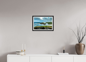 Waves Crashing on the Beach