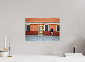 Relaxing at the Pizzeria