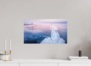 Winter’s Embrace at Muskegon Pier