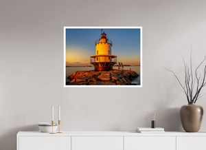 Golden Hour at Spring Point Ledge Lighthouse