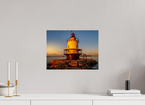 Golden Hour at Spring Point Ledge Lighthouse