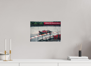 Ferrari in the Rain at Monaco