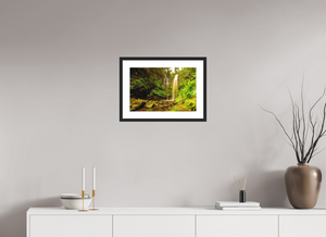 Water falls into Paradises’ Pool