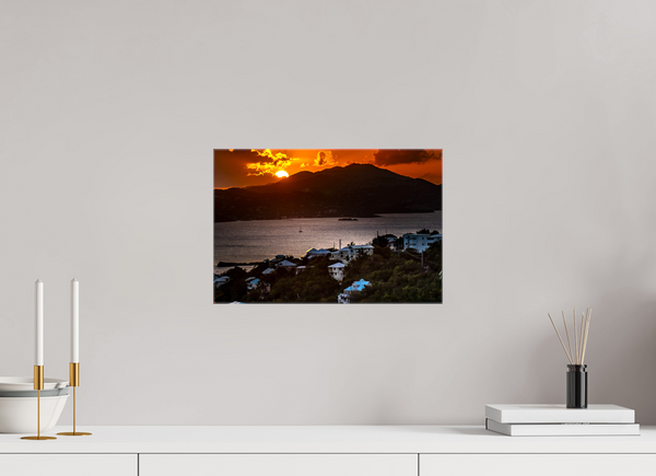 Sunset over St. Thomas, USVI