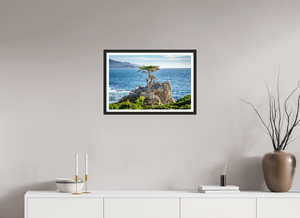 Discover the beauty of The Lone Cypress, a symbol of resilience against the stunning ocean backdrop.