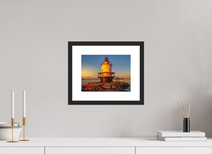 Golden Hour at Spring Point Ledge Lighthouse