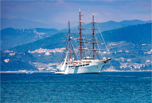 Sailing in Porto Venere