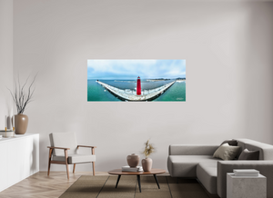 The Grand Haven North and South Pier