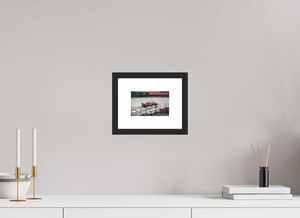 Ferrari in the Rain at Monaco