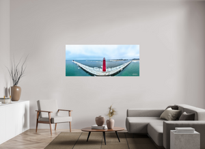 The Grand Haven North and South Pier