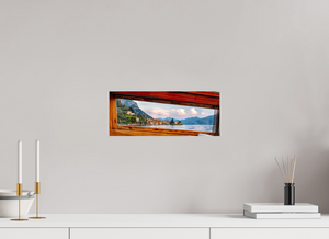 Window into Lake Como