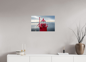 Winter Glow at Muskegon Lighthouse