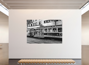 Market Street Trolley - Large Print