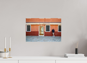 Relaxing at the Pizzeria