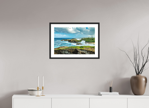 Waves Crashing on the Beach