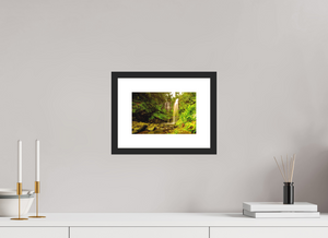 Water falls into Paradises’ Pool