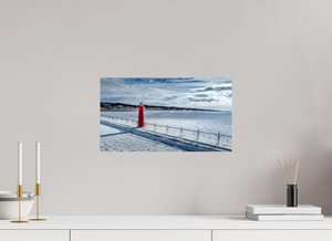 Grand Haven Lighthouse Surrounded by Winter