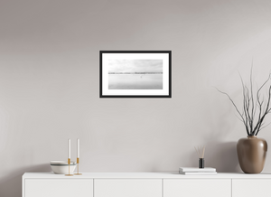 Swans on a Frozen River