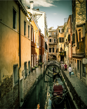 Canal Life in Venice