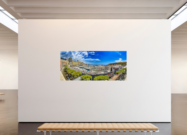 The Monaco Harbor on Raceday