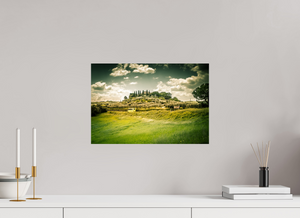 Driving through Tuscany