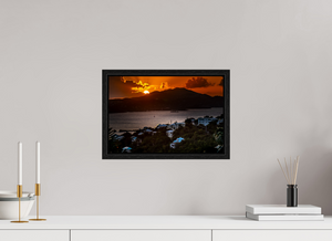 Sunset over St. Thomas, USVI