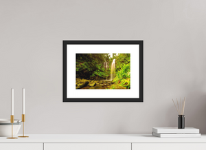 Water falls into Paradises’ Pool