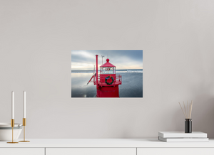 Winter Glow at Muskegon Lighthouse