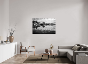 Serenity on the Water – Lake Tahoe in Black and White