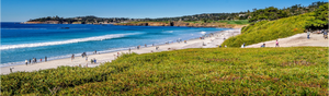 From Carmel to Pebble - Wide-Angle Print
