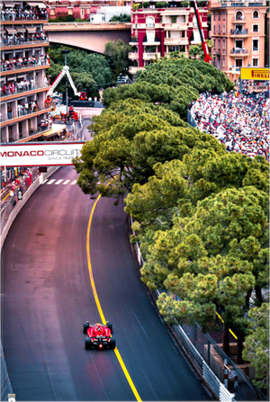 First Turn at Monaco