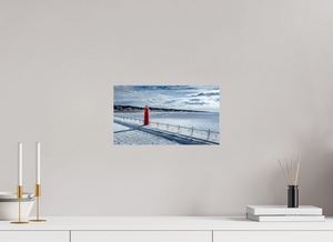 Grand Haven Lighthouse Surrounded by Winter
