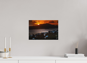 Sunset over St. Thomas, USVI